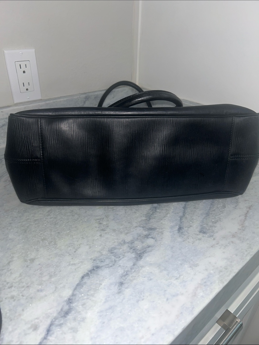 Louis Vuitton Black Epi Passy GM Leather Satchel - Picture 6 of 9